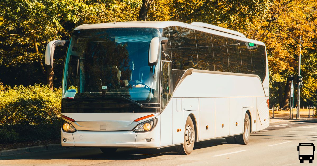 Autobus style coach avec 54 places 