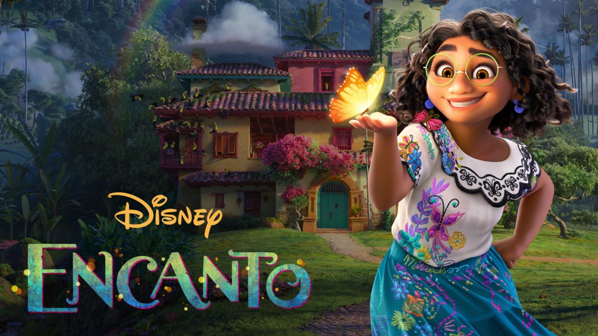 Disney's Encanto official poster with Mirabel Madrigale