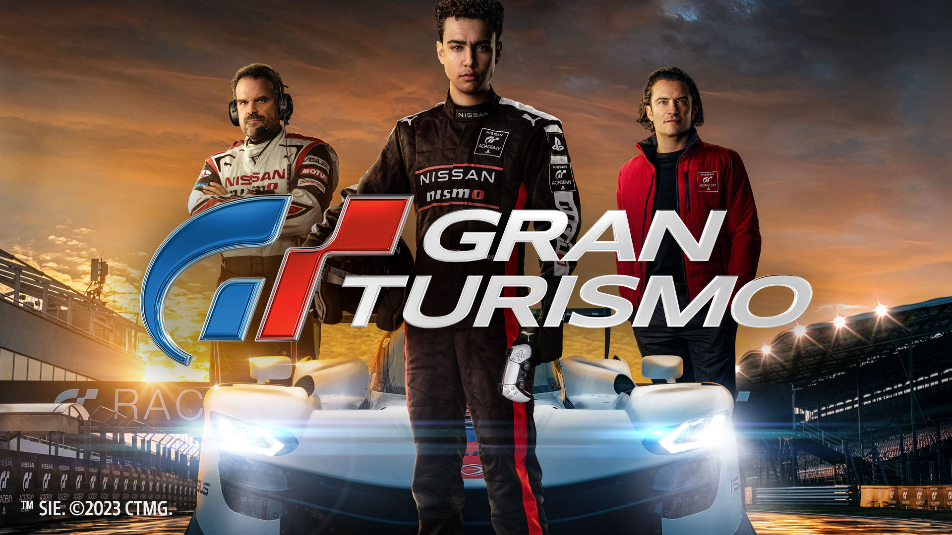 Grand Turismo Official Poster from the 2023 movie