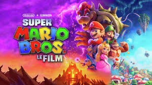Mario, Luigi and all the gang from the video game on the official poster